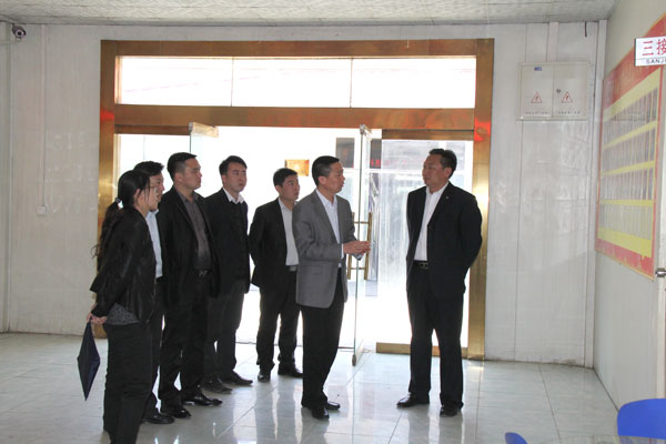 /济宁市人力资源和社会保障局领导莅临山东中煤工矿集团参观指导/